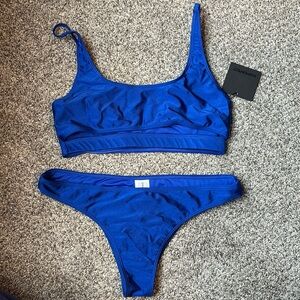Blue Bikini Set